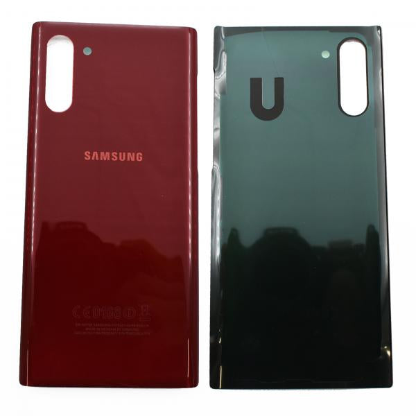 Tapa Samsung Galaxy Note 10 N970 Roja Sin Marco