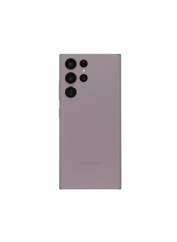 Tapa Samsung Galaxy S22 Ultra Morada Sin Marco