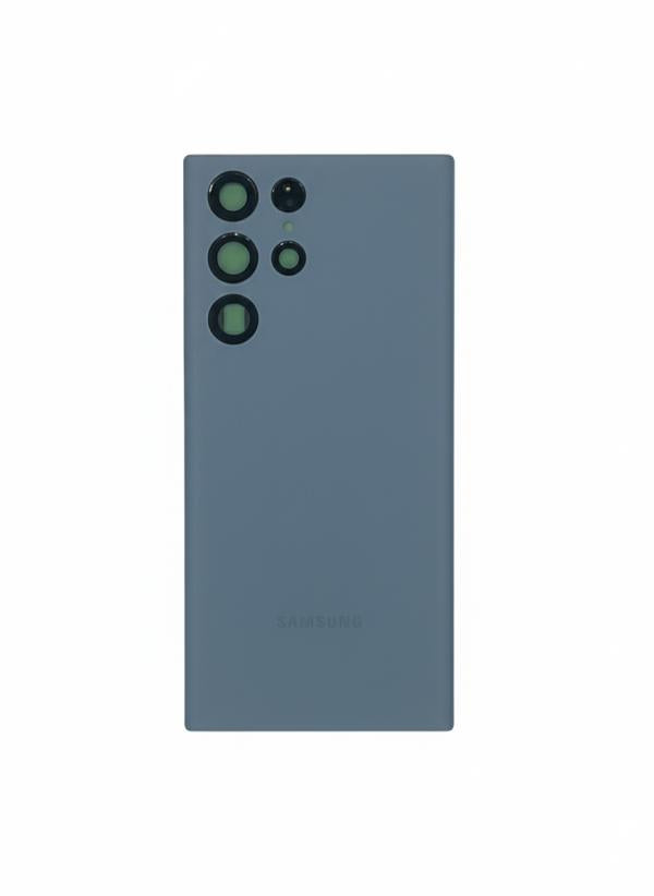 Tapa Samsung Galaxy S22 Ultra Azul Claro Sin Marco