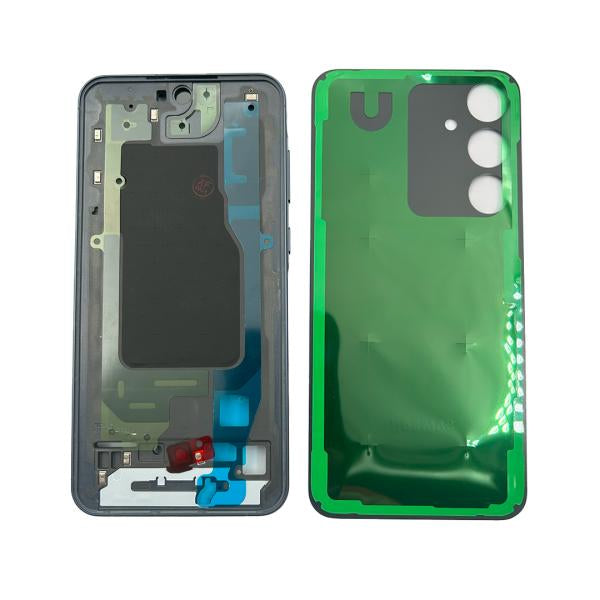 Tapa Samsung Galaxy A55 Azul Navy Con Marco