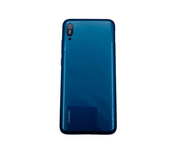 Tapa Huawei Y6 2019 Azul Sin Marco Sin Huella