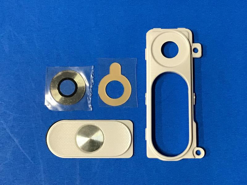 Lente Camara Lg G3 D855 D850 D852 D851 Blanco Con Marco
