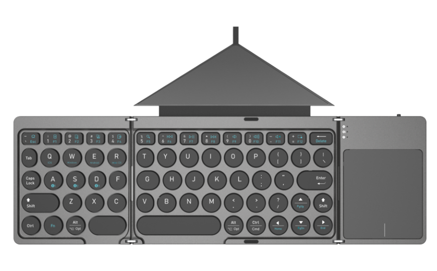 TECLADO INALAMBRICO KF86 MAX NEGRO
