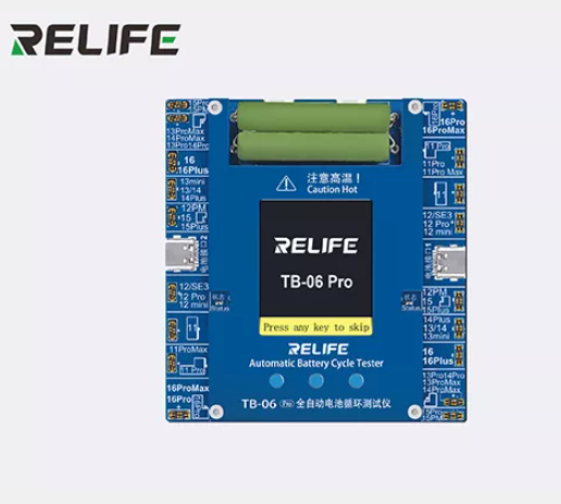 Probador De Ciclos De Bateria TB-06 Pro Dual Relife
