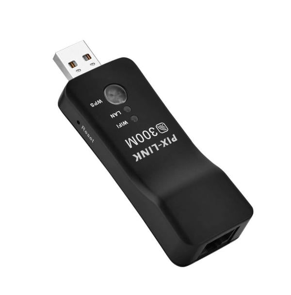 EXTENSOR DE ALCANCE WIFI UE01 PIX-LINK NEGRO