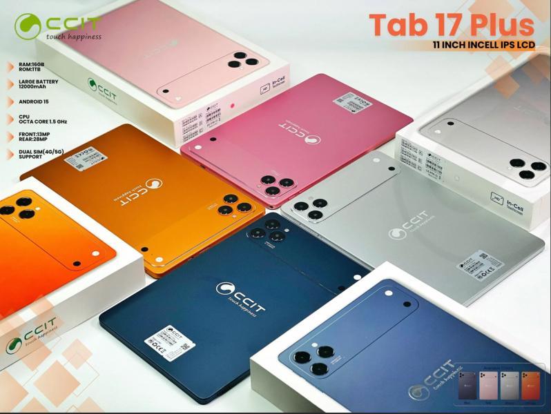 TABLET  17 PLUS CCIT PLATEADO