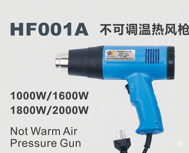 Pistola Calor Portatil Digital Hf001A Haihang 2000W
