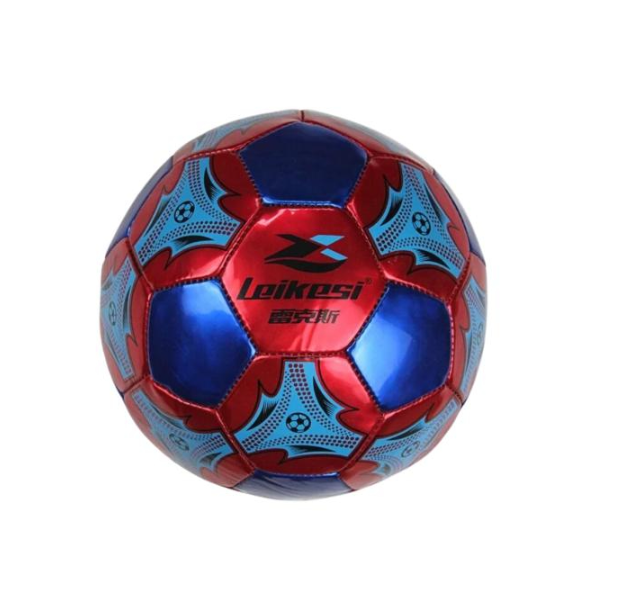 Bola De Futbol Azul Rojo