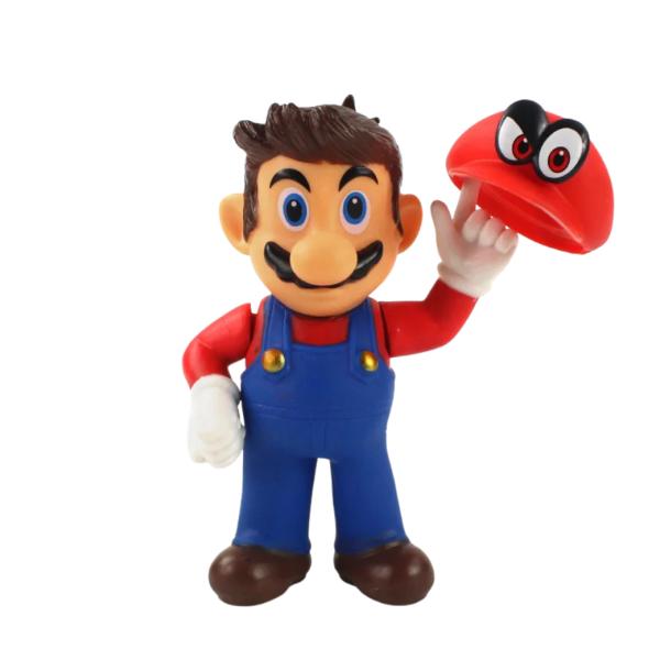 Figura De Super Mario Odyssey - Mario Bros 10 Cm