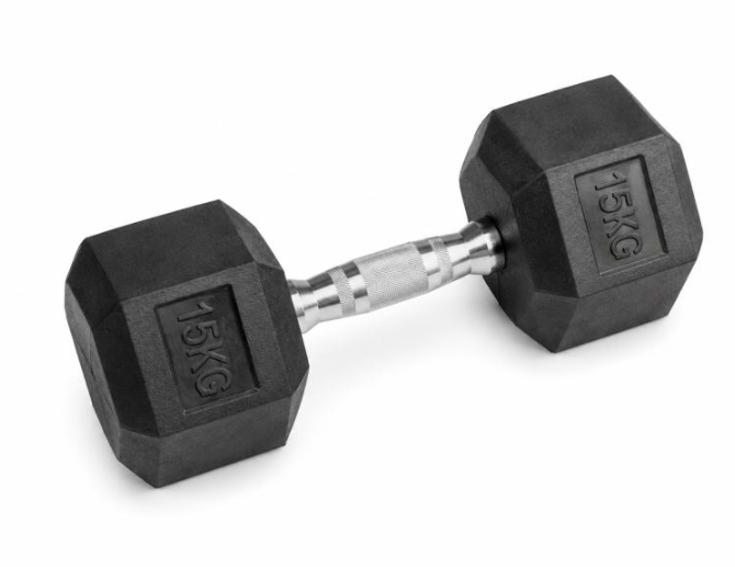 Mancuernas Hexagonal Básica 15KG