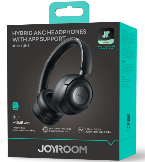 AUDIFONOS MANOS LIBRES JR-JH3 JOYROOM NEGRO