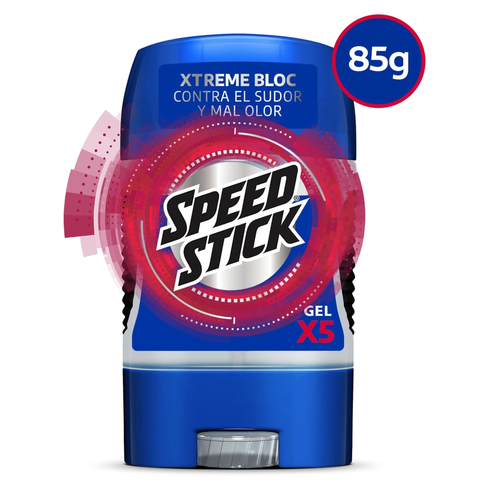 Desodorante En Barra Speed Stick 48 Horas Proteccion Antitranspirante X5 Gel - 85 G