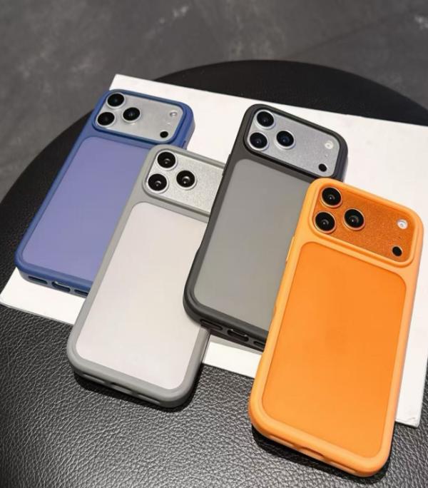 ESTUCHE SENCILLO PARA IPHONE 17 PRO MAX NARANJA