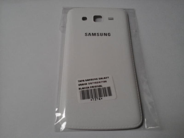 Tapa Samsung Galaxy Grand 2 G7102 G7106 Blanca Sin Marco