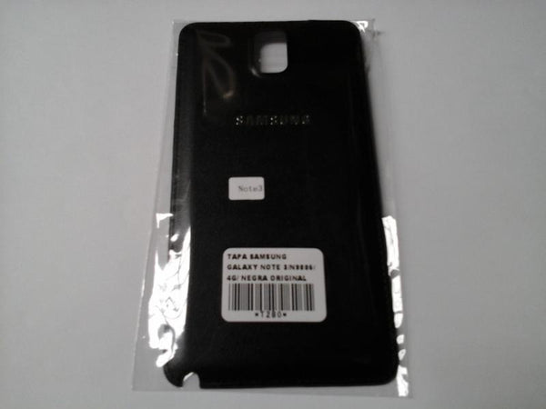 Tapa Samsung Galaxy Note 3 N9005 4G Negra Sin Marco
