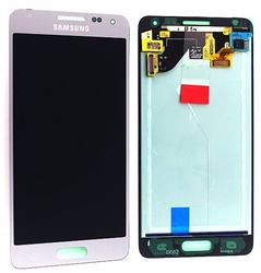 Lcd Pantalla Samsung Galaxy Alpha G850 Completa Blanca Sin Marco