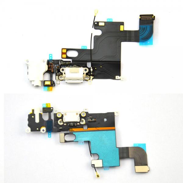 Flex Rack De Carga Microfono Jack Audio Iphone 6G 4.7 A1586 A1549 Negro