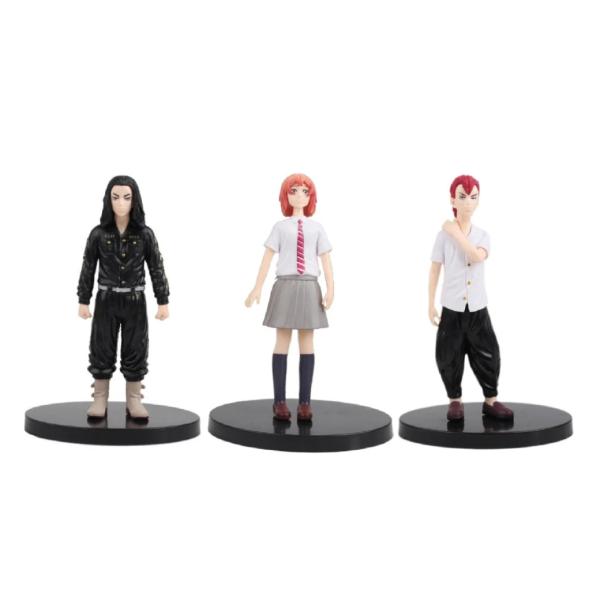 Figuras De Colección Tokyo Revengers 3 Unidades