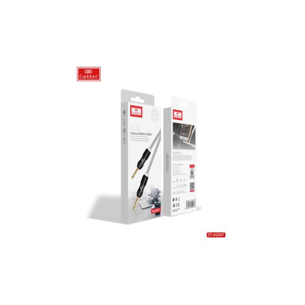 Cables Auxiliar 3.5 Mm A 3.5 Et-Aux07 Earldom Blanco