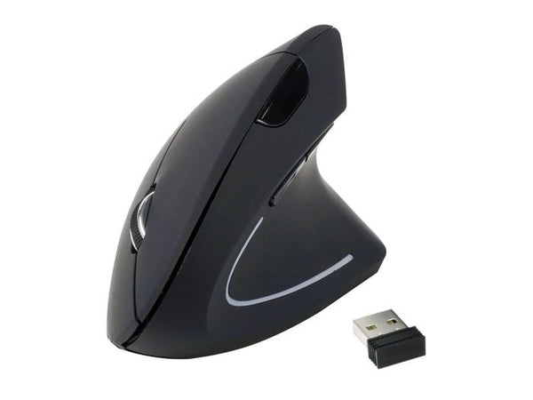 Mouse Para Computadora Ergonomico Negro