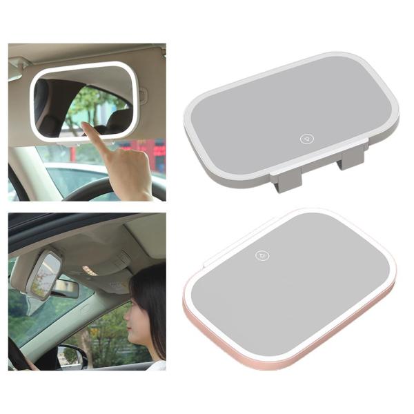 Espejo Iluminado Con Holder Gris