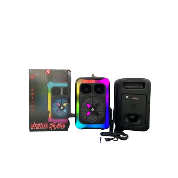 Bocinas Parlante Bluetooth Kts-1727 Negro