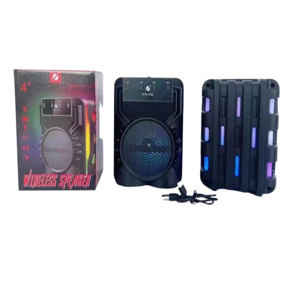 Bocinas Parlante Bluetooth Kts-1722 Negro