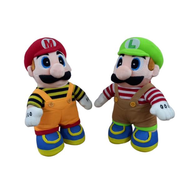 Set Peluche De Mario Y Luigi 31Cm