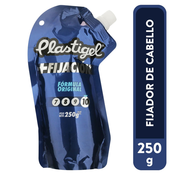Fijador En Gel Plastigel Para Cabello Fórmula Original - 250 G
