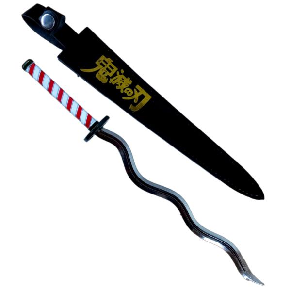 Llavero Katana Obanai Iguro Metálico