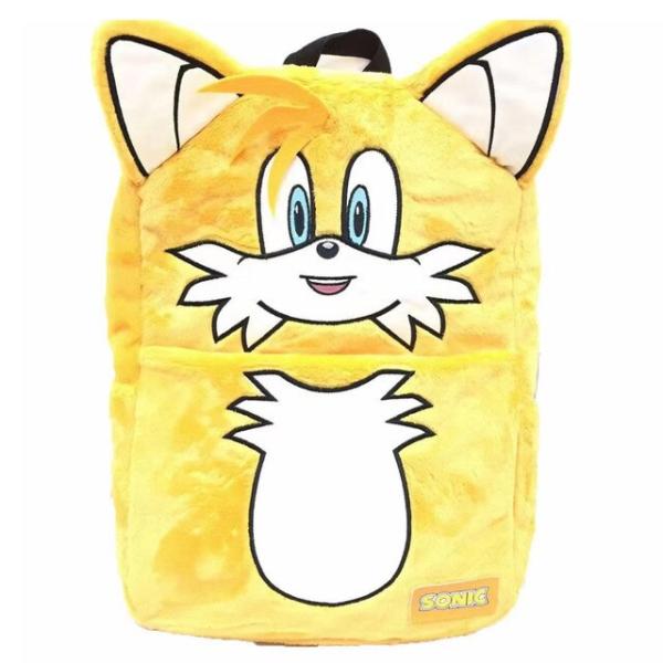 Bolso Tails Tela Peluche - Sonic