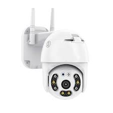 Camara De Vigilancia 360 Exterior Wifi Modelo  Q8-1 Blanco