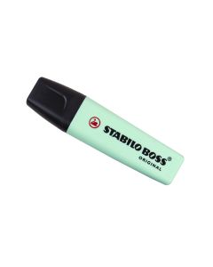Resaltador Boss Stabilo Turquesa Pastel