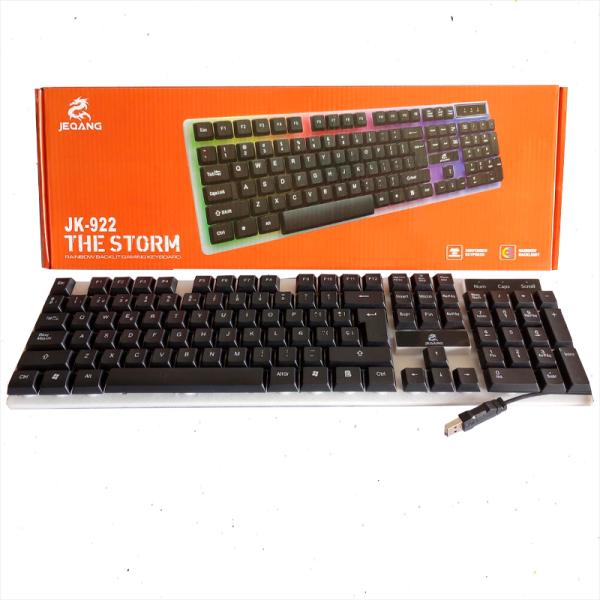 Teclado Para Computadora Jk-922 Jeqang Negro