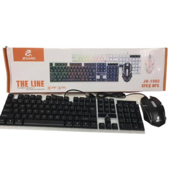 Combo Teclado Y Mouse Gamer Rgb Jk-1980 Jeqang