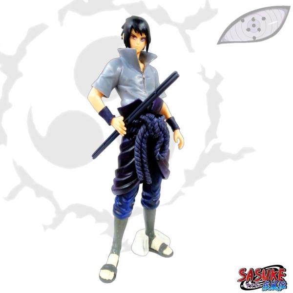 Figura De Coleccion / Naruto - Sasuke Uchija 27Cm