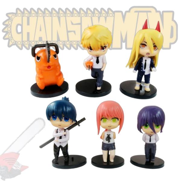 Set De Figuras De Chainsaw Man