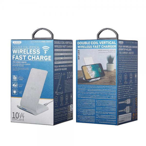 Cargador Inalambrico Wp-U84 10W Blanco
