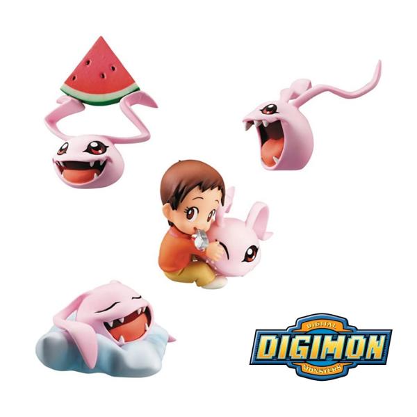 Figuras De Digimon - Koromon 4 Unidades