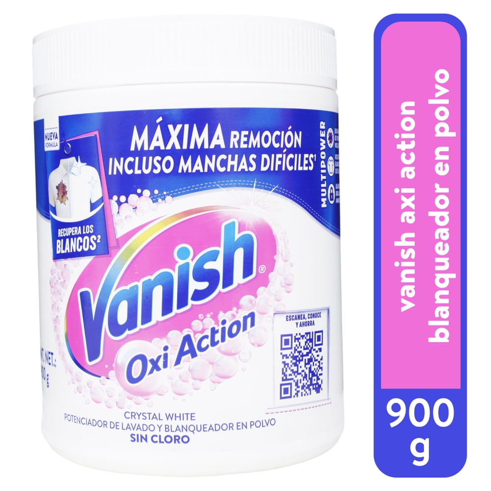 Quitamanchas Vanish En Polvo Para Ropa Blanca -900 G