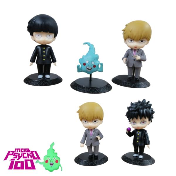 Colección Figuras De Mob Psyco 100 - 5 Unidades