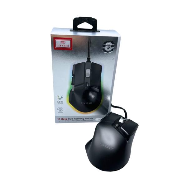 Mouse Para Computadora  Et-Km8  Earldom Negro