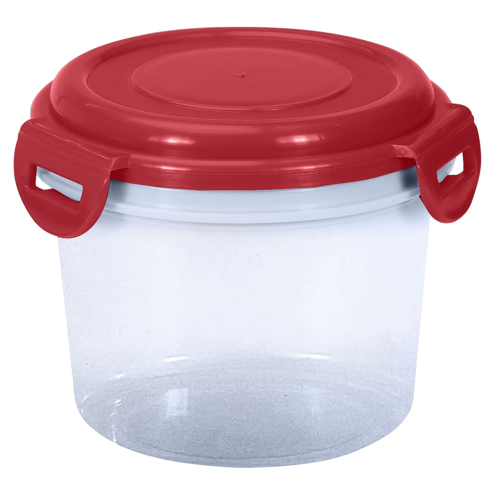Tazón Click Clak Red Guateplast 18oz Rcf