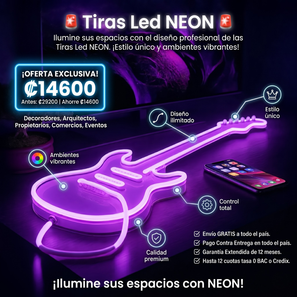 Tiras Led NEON