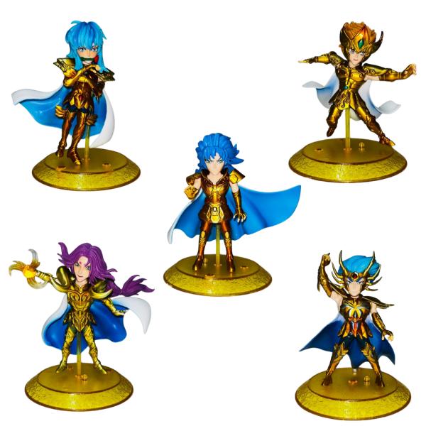 Set De Figuras De Los Caballeros Del Zoodiaco