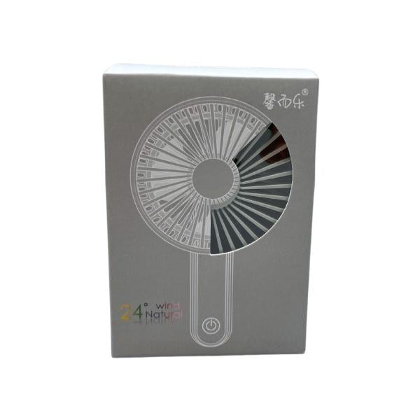 Abanico Ventilador De Mano Verde