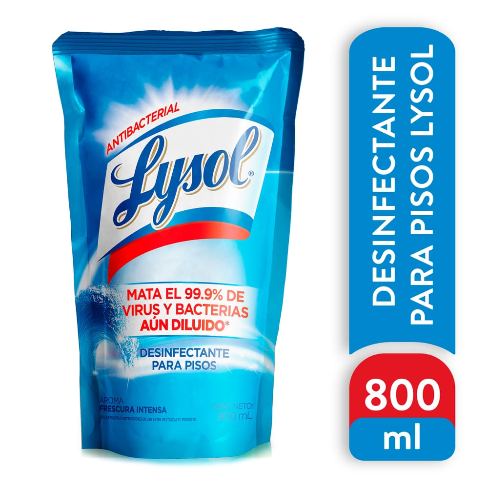 Desinfectante Lysol Para Pisos Frescura Activa - 800 Ml