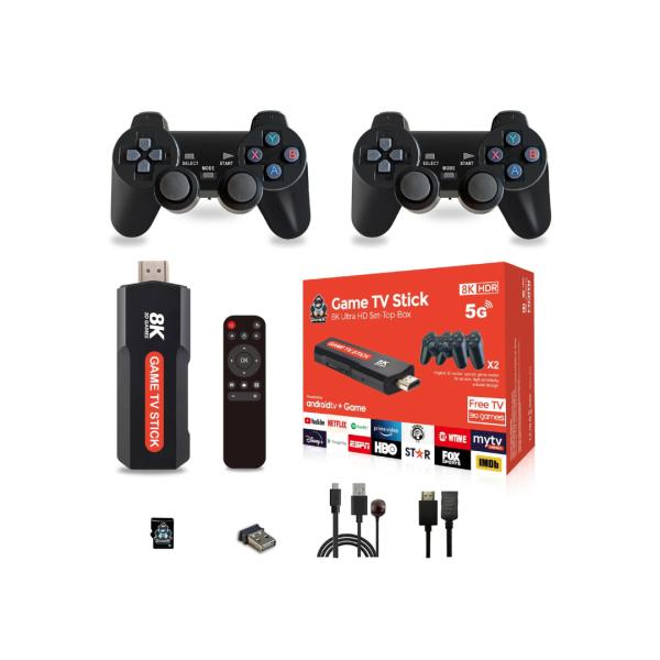 Consola Video Juegos Retro Q9 Tv Box Negro