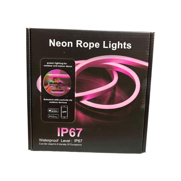 Tira Led Exteriores Neon Rgb Tuya Light 5M Rgb
