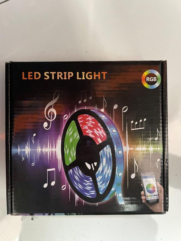 2 Tiras Rgb Bluethooth De 10 Metros Seguimiento De Sonido Compatible Con Alexa